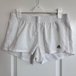 Adidas Women's White Athletic Shorts